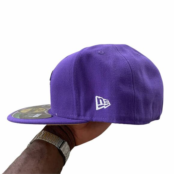 New Era Minnesota Vikings Fitted Hat 7 7/8 - Picture 2 of 4